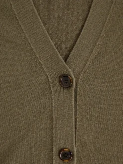 Cashmere-Wool Cardigan