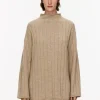 Cashmere-Wool Rib Jumper