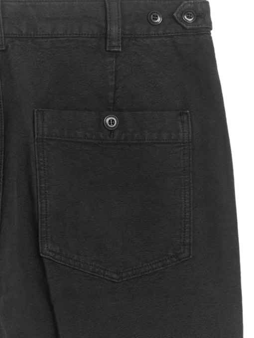 Cotton Canvas Utility Trousers