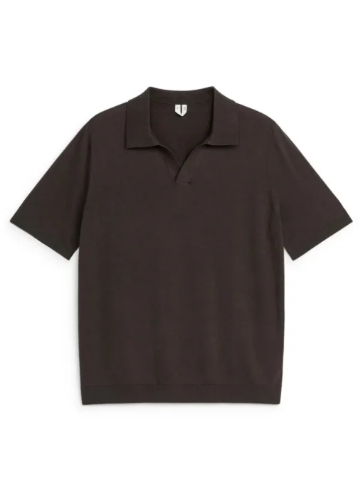 Cotton Linen Polo Shirt