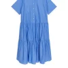 Cotton Lyocell Tier Dress