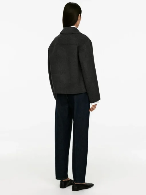 Double-Face Wool Overshirt