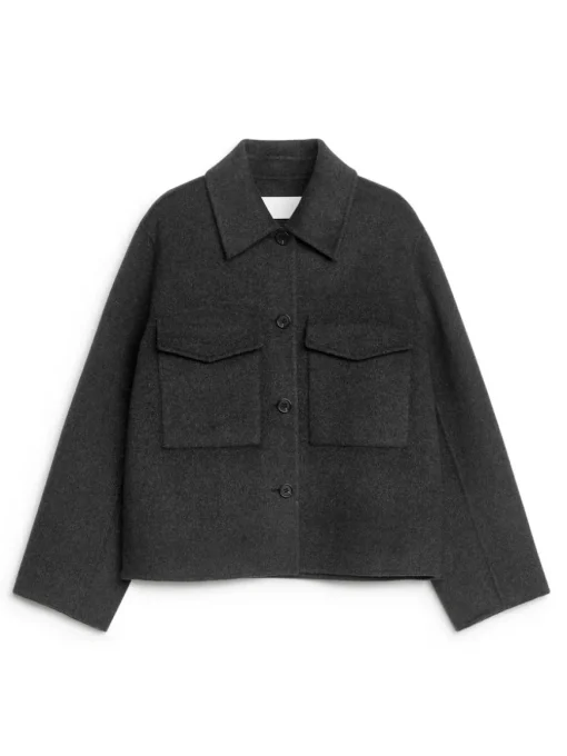 Double-Face Wool Overshirt