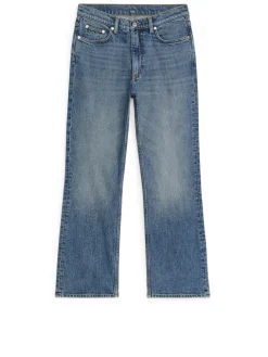 FERN CROPPED Flared Stretch Jeans