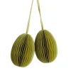 Honeycomb Ornaments Set Of 2