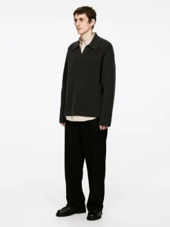 Knitted Polo Jumper