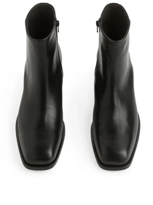 Leather Ankle Boots