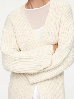 Long Rib Cardigan