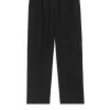 Loose Fit Wool Trousers