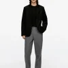 Pull-On Flannel Trousers