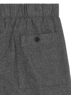 Pull-On Flannel Trousers