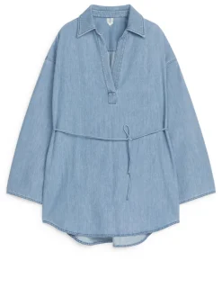 Relaxed Denim Tunic