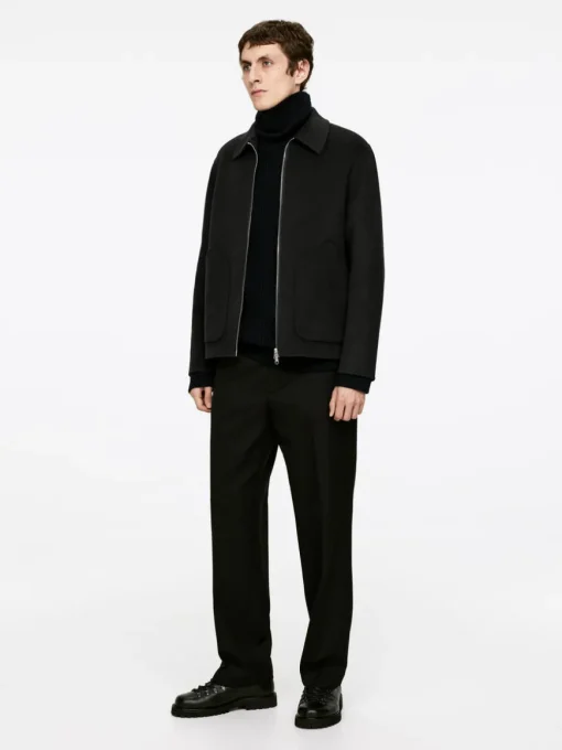 Short Double-Face Wool Jacket