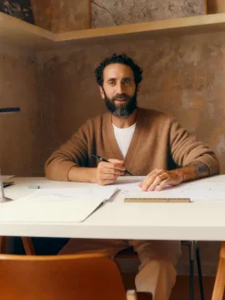 Wool-Alpaca Blend Cardigan